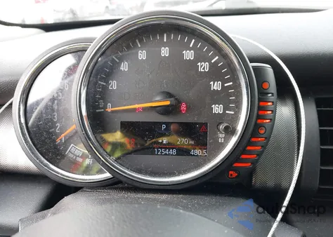 2017 Mini Hardtop Cooper S z USA, uszkodzony, nr VIN WMWXU3C38H2F48452